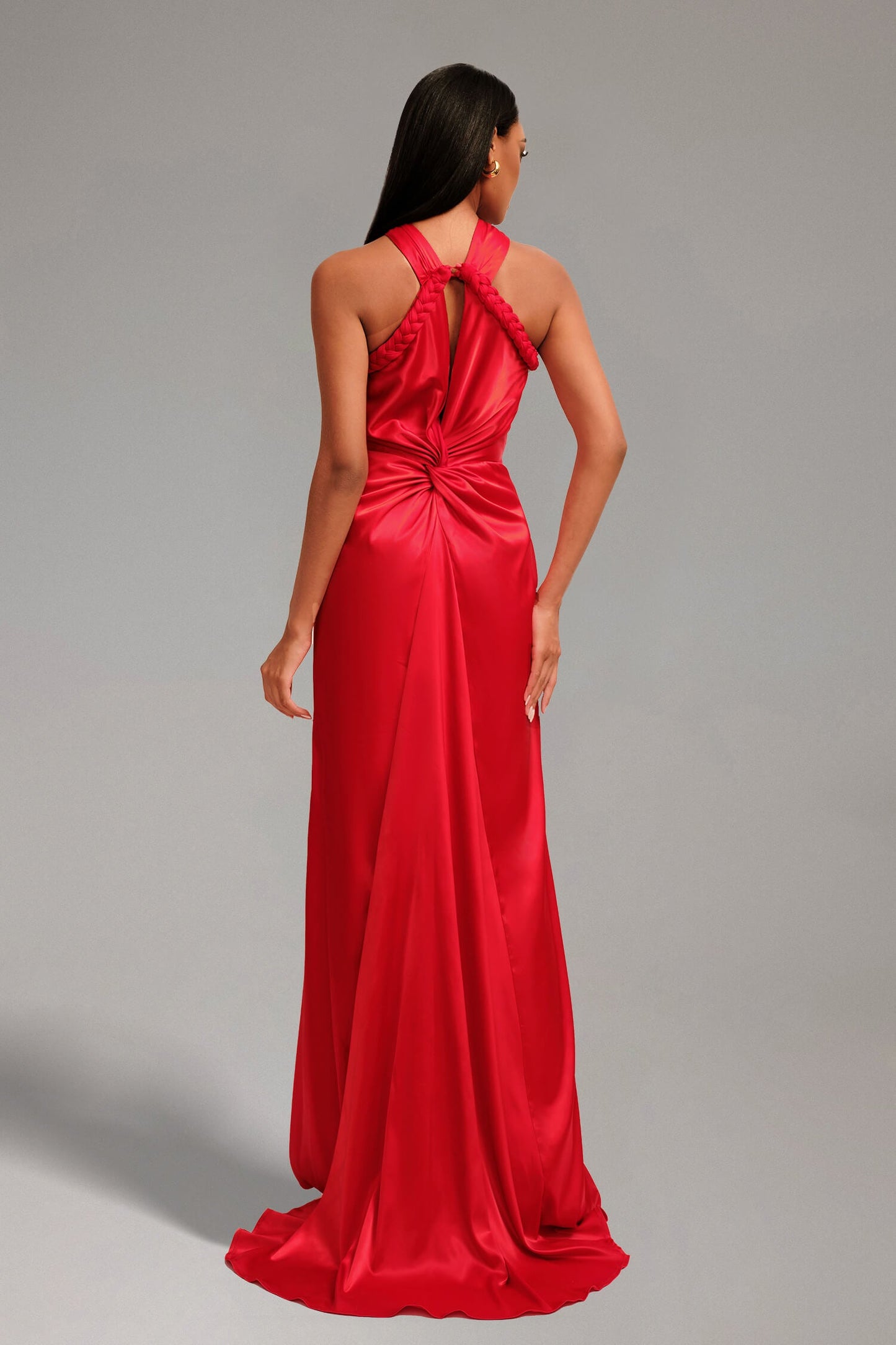 Vestido com decote torcido - Katja