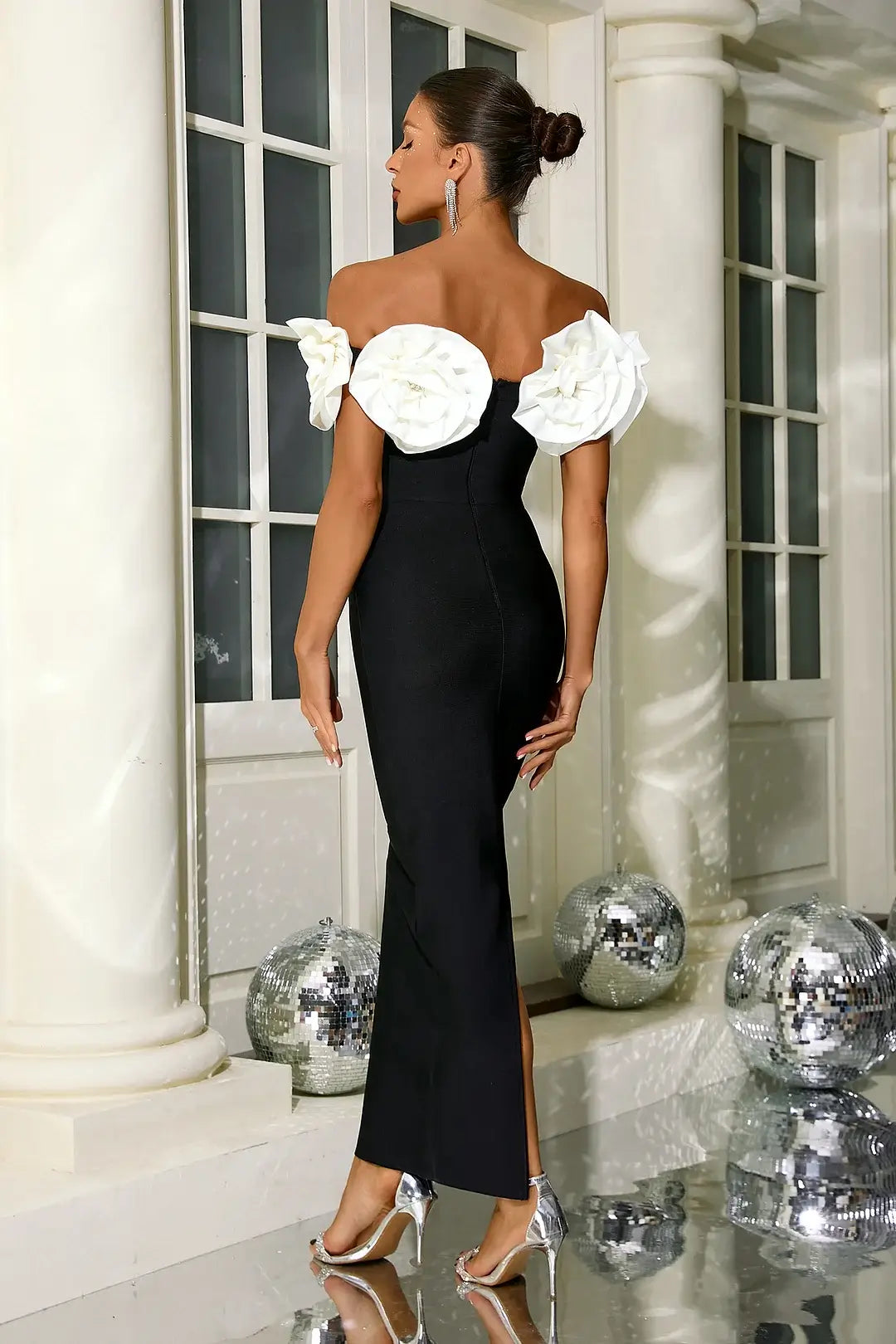 Vestido tomara que caia floral - Surian