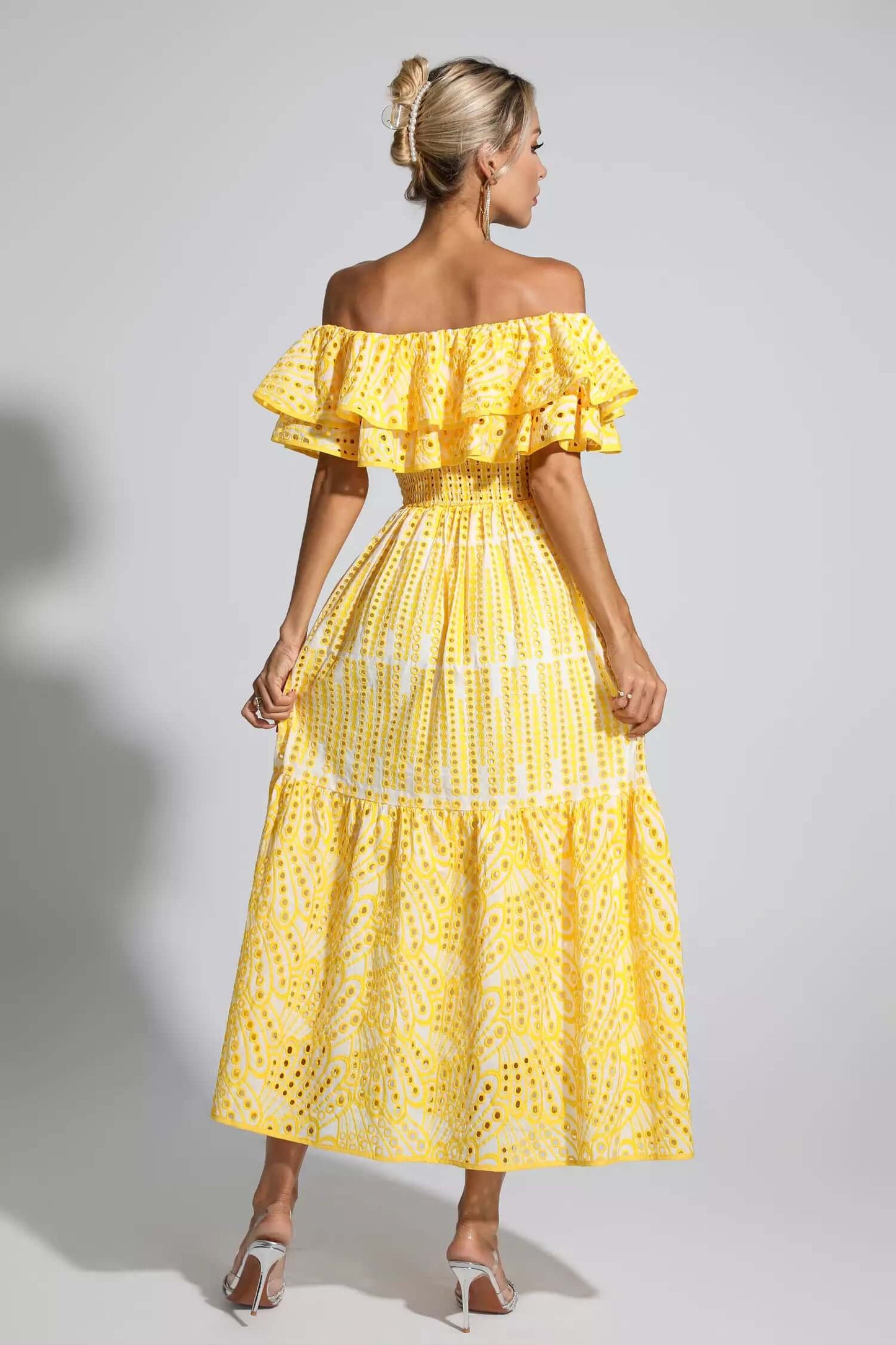 Vestido lazy verão bordado - Daniele