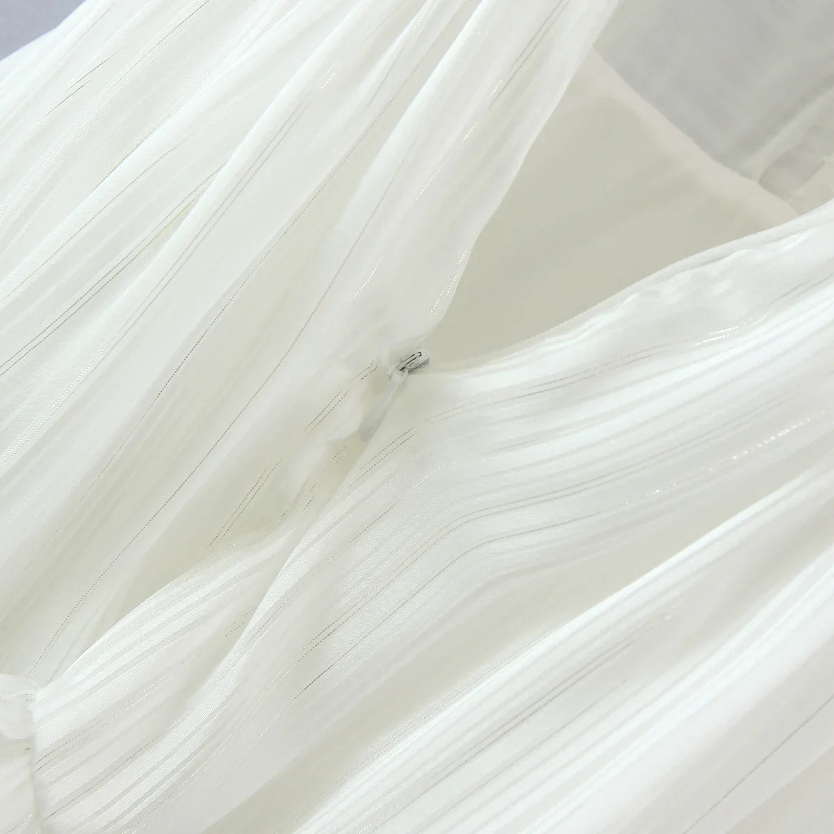Vestido chiffon com babados - Felice