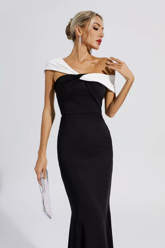 Vestido sereia ombros à mostra - Queencie