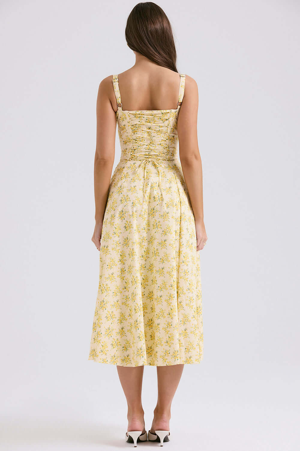 Vestido modelador estampa floral - Mayra