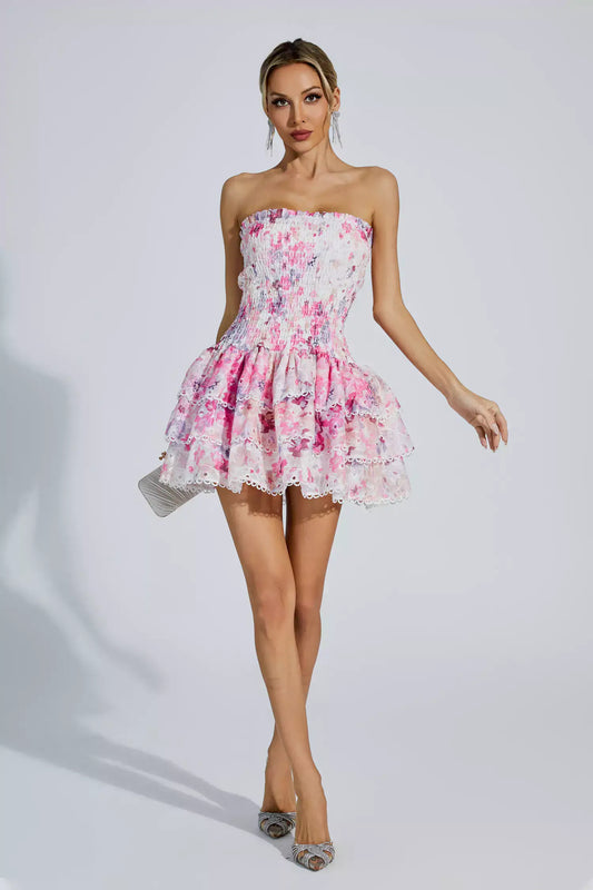 Vestido casinha de abelha estampa - Akira