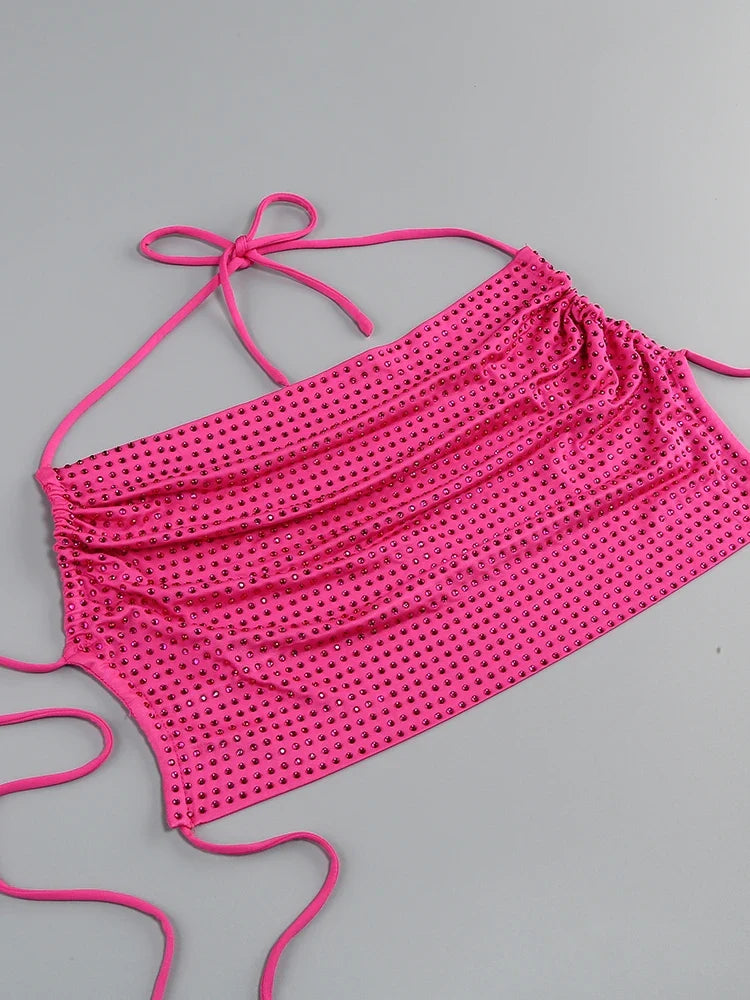 Conjunto strass 2 peças - Glenda