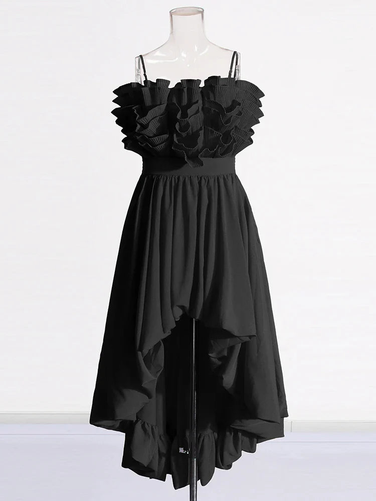 Vestido cauda em camadas - Ghisa