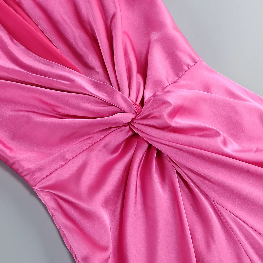 Vestido com decote torcido - Katja