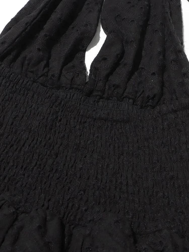 Vestido renda evasê frente única - Bella