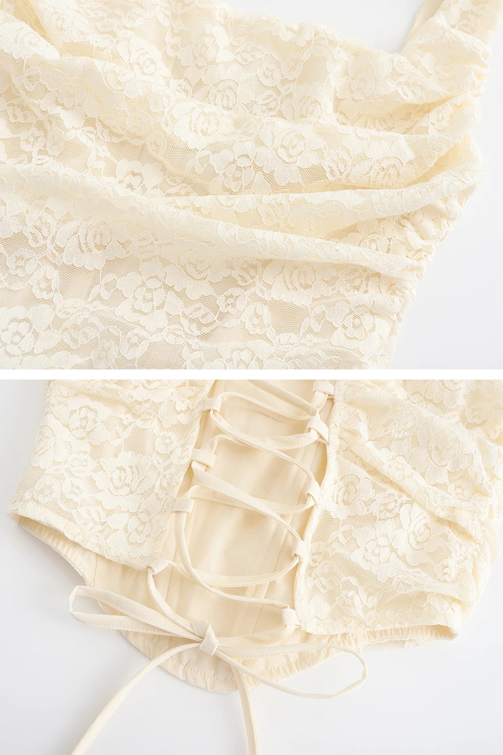 Conjunto renda de 2 peças - Alana