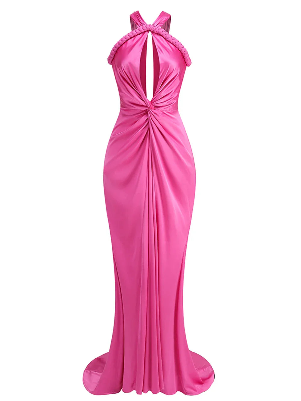 Vestido com decote torcido - Katja