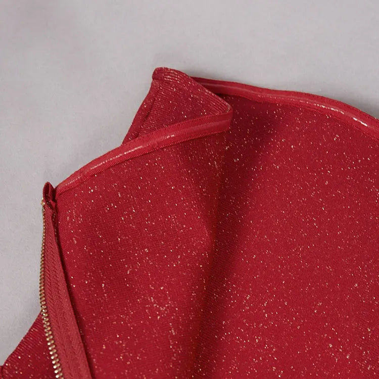 Vestido sem alças com franja - Noami