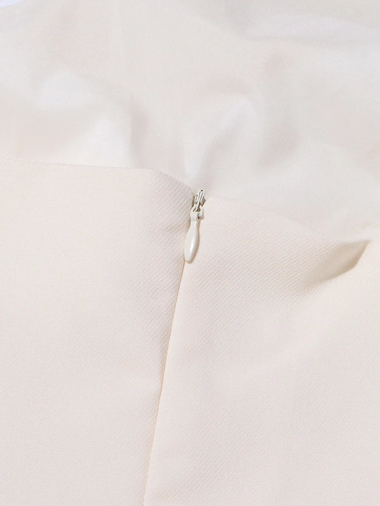Vestido drapeado uma alça - Ruby