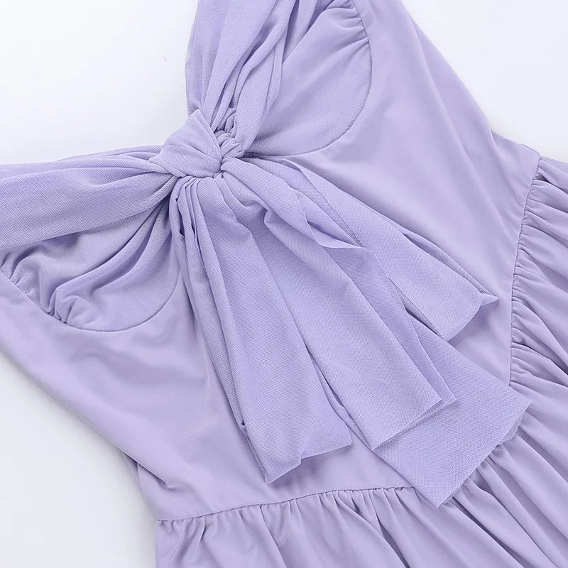 Vestido curto ombro a ombro - Danny