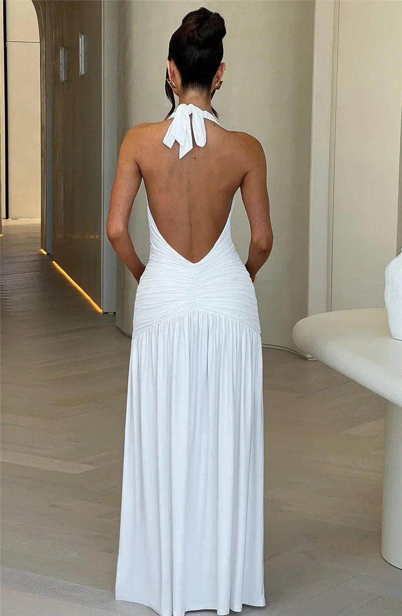 Vestido decote V profundo - Hayla