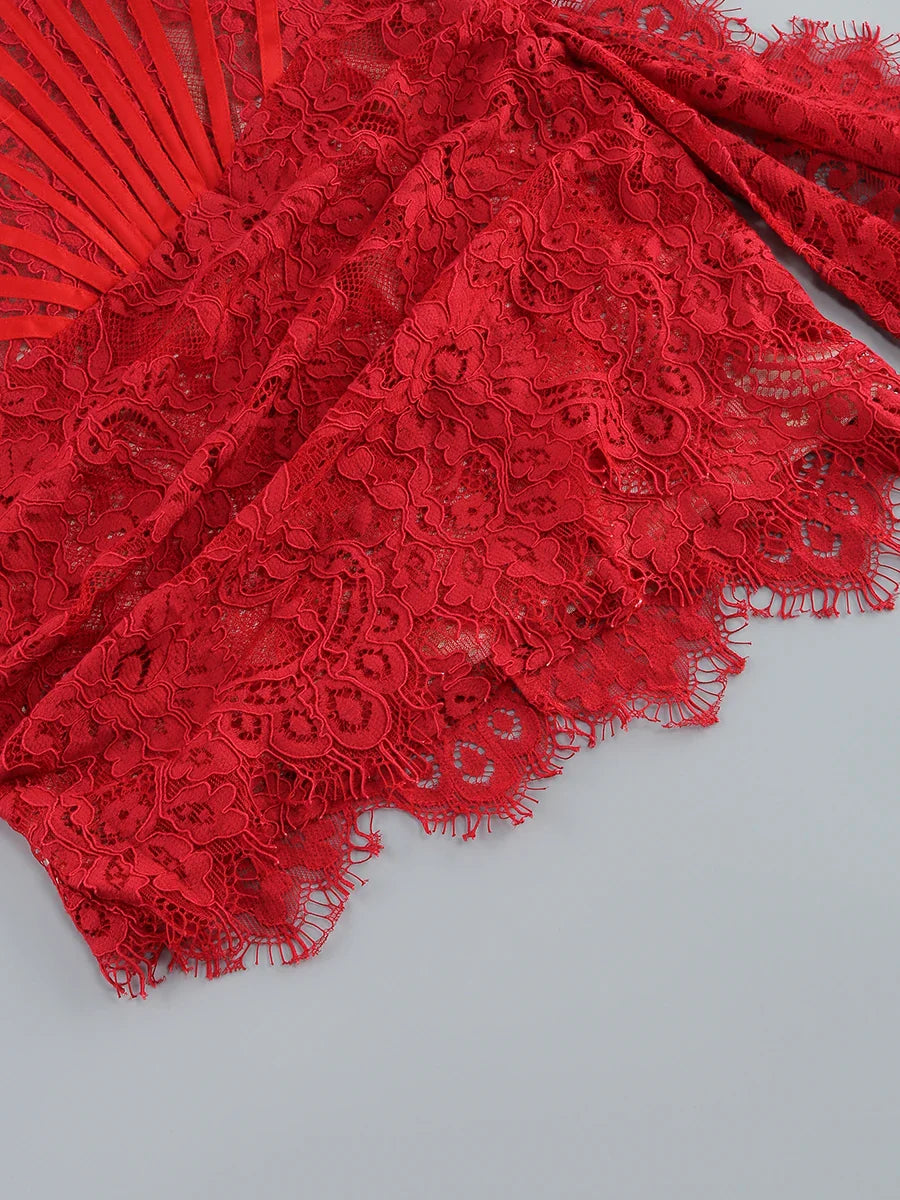 Vestido renda sem alças - Giorgina