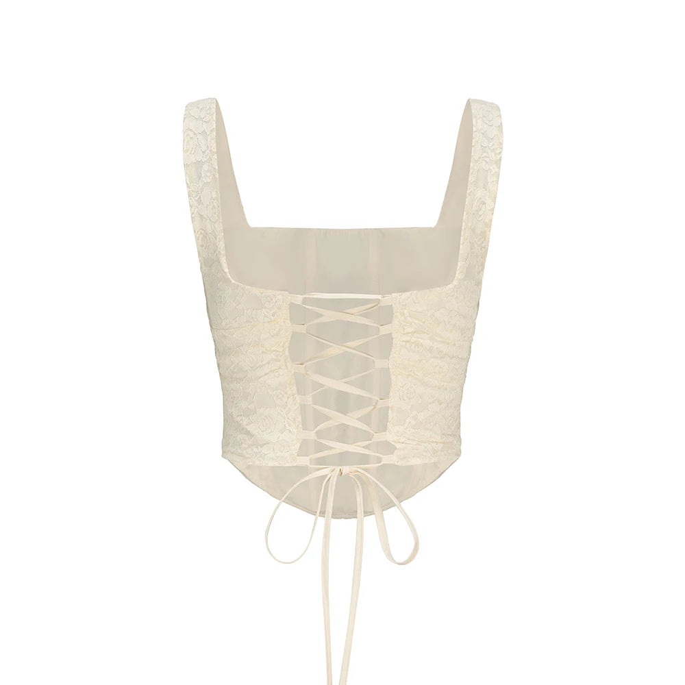 Conjunto renda de 2 peças - Alana
