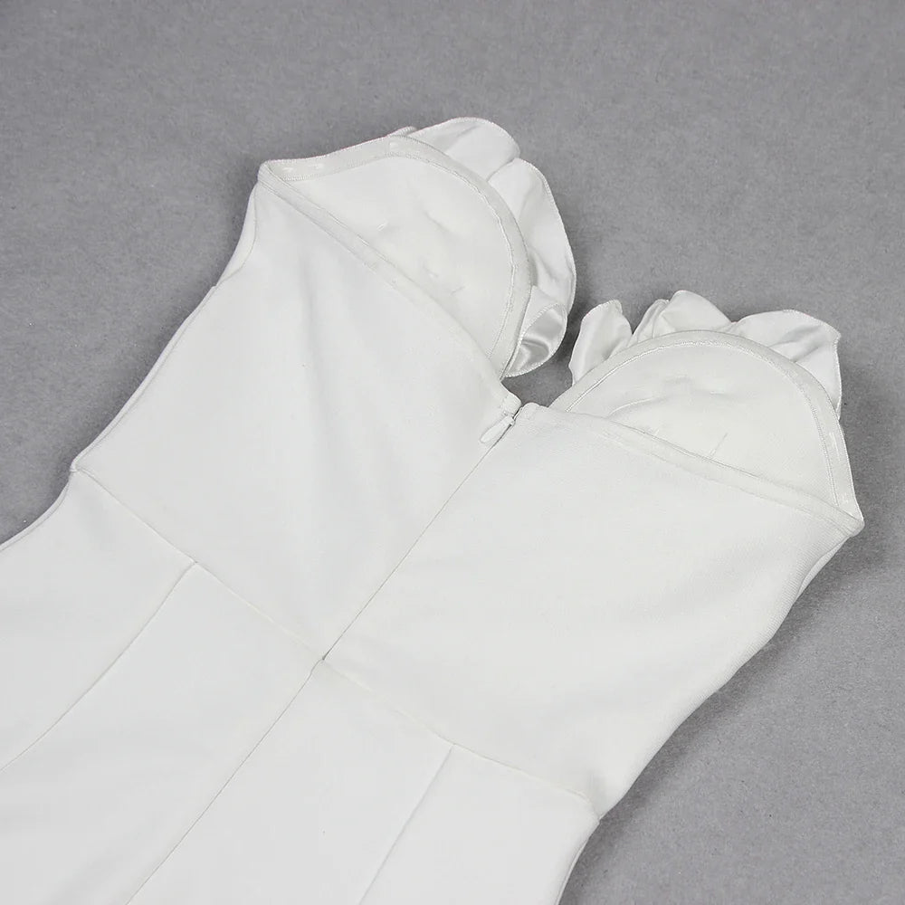 Vestido bandagem apliques - Beatrix