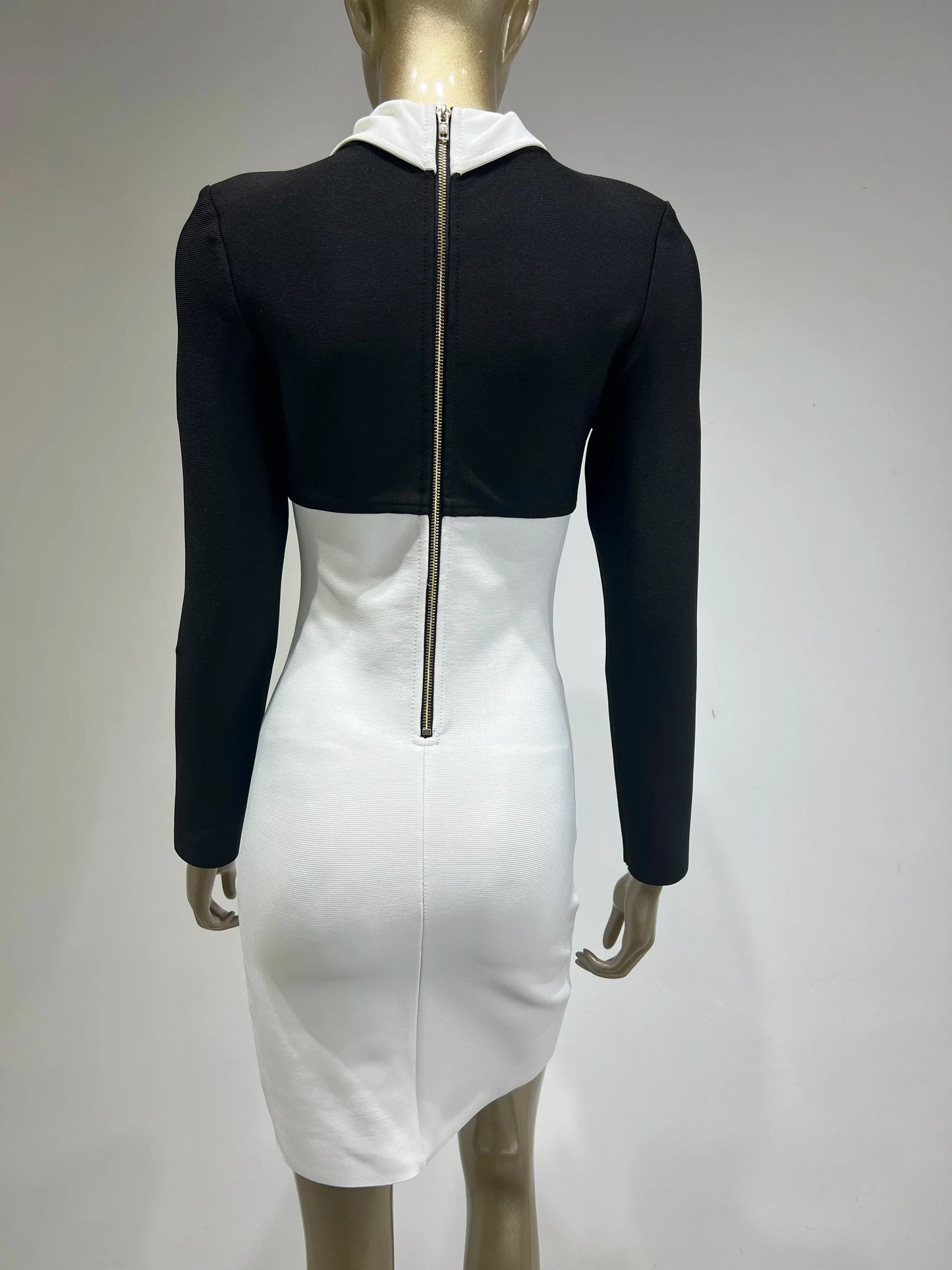 Vestido botões manga comprida - Aslam