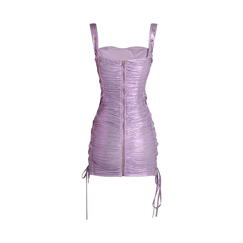 Vestido amarração lateral - Mony