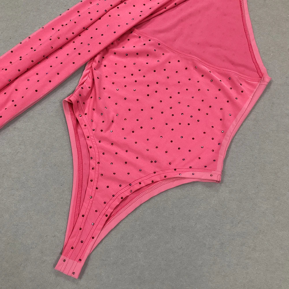 Conjunto plissado strass - Jana