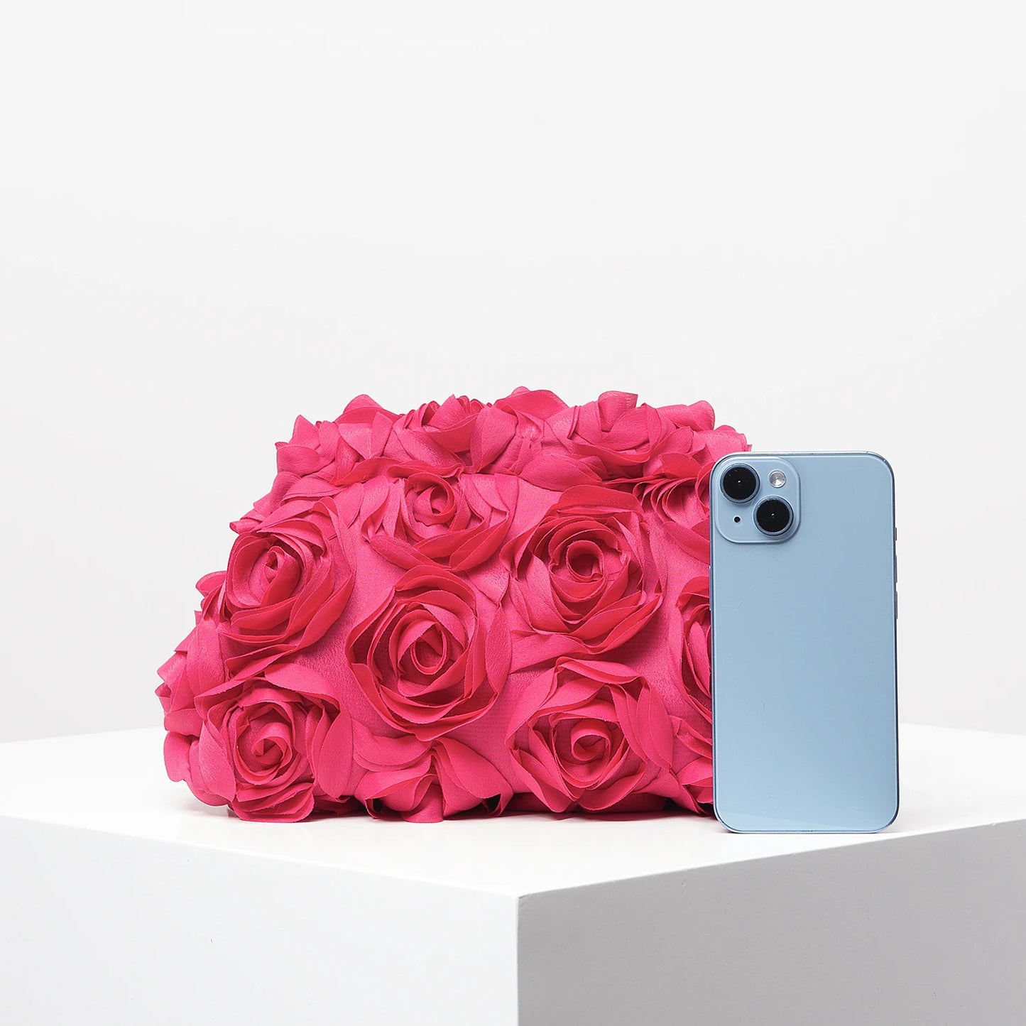 Bolsa clutch rosas - Brunela