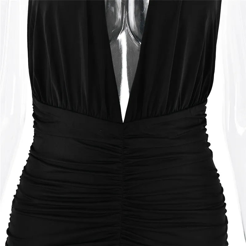 Vestido decote V profundo - Hayla