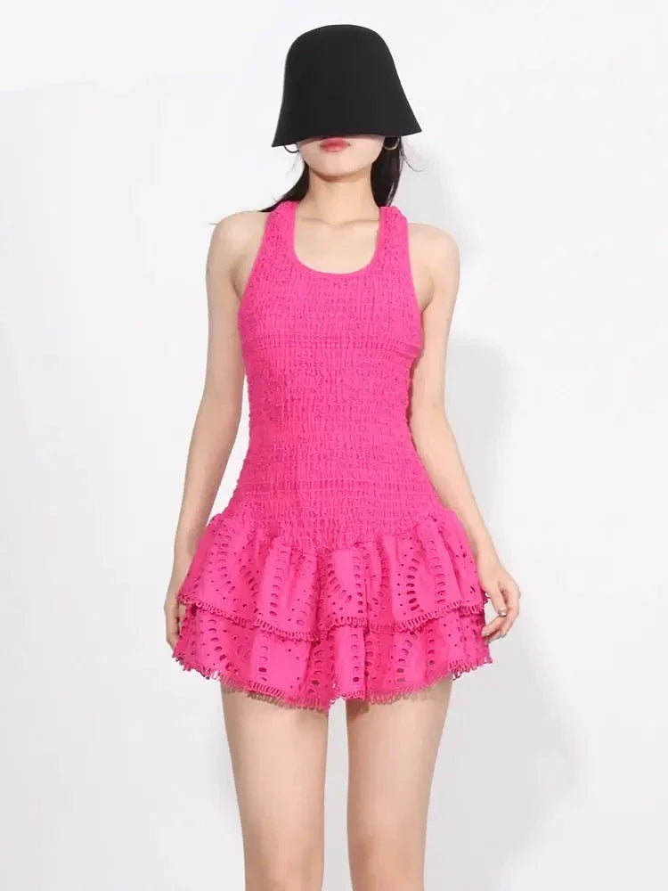 Vestido casinha abelha de babados - Jessica