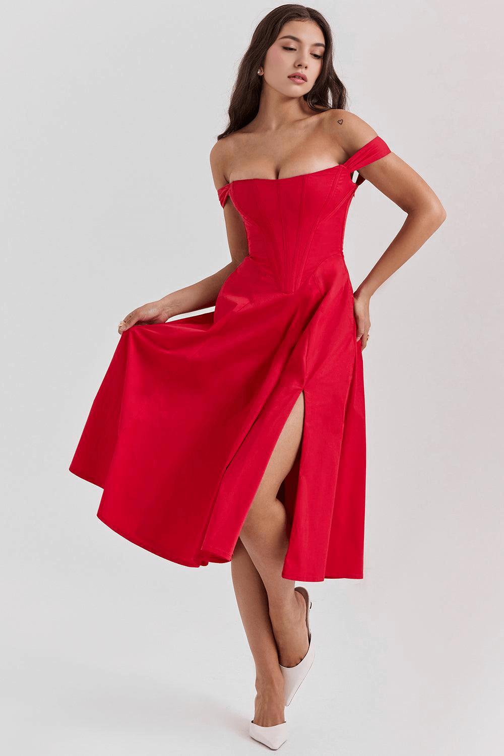 Vestido modelador corset - Juhly