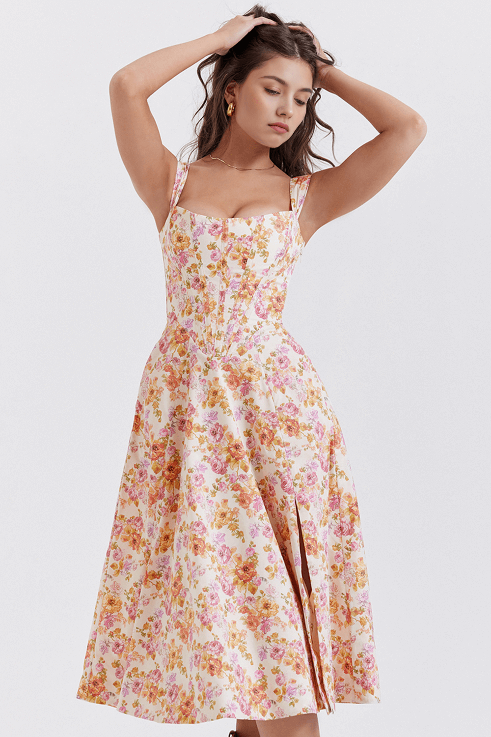 Vestido modelador corset - Juhly