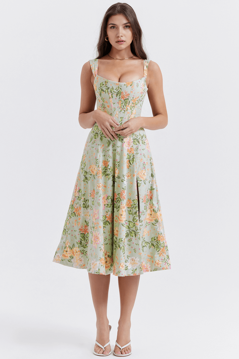 Vestido modelador corset - Juhly