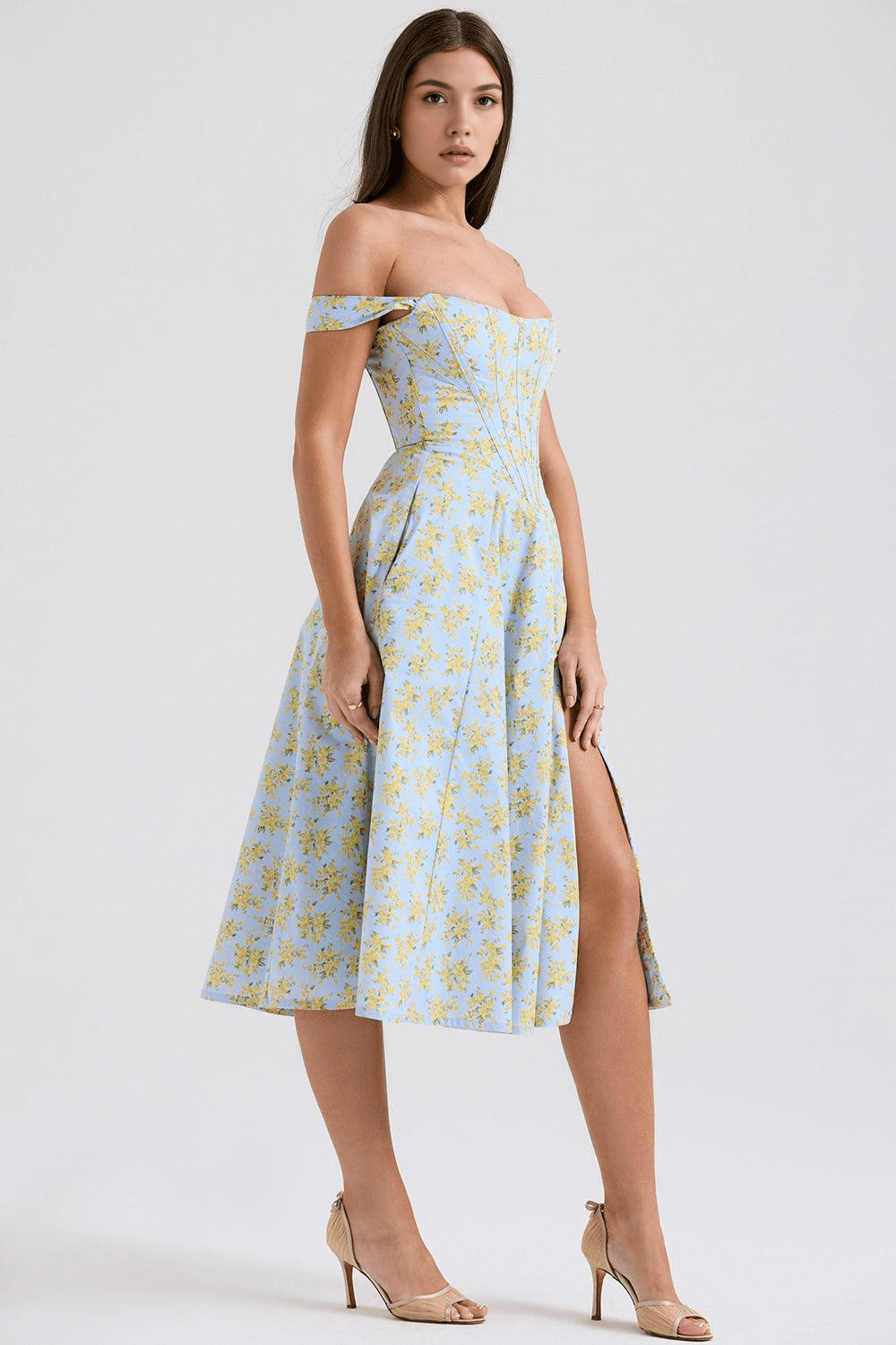 Vestido modelador corset - Juhly