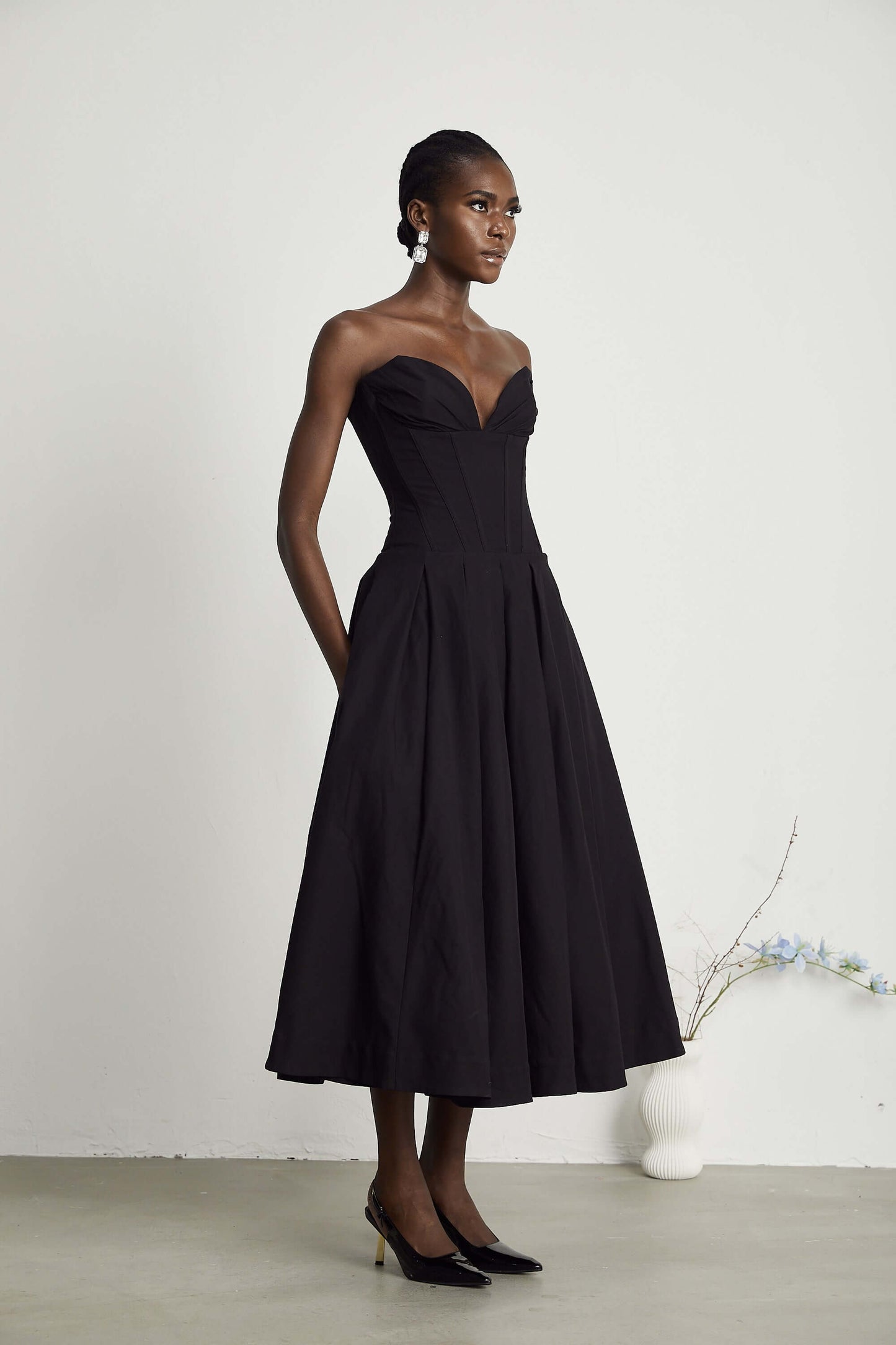 Vestido modelador evasê - Elalia