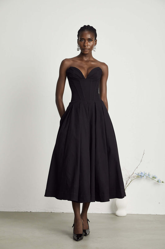 Vestido modelador evasê - Elalia