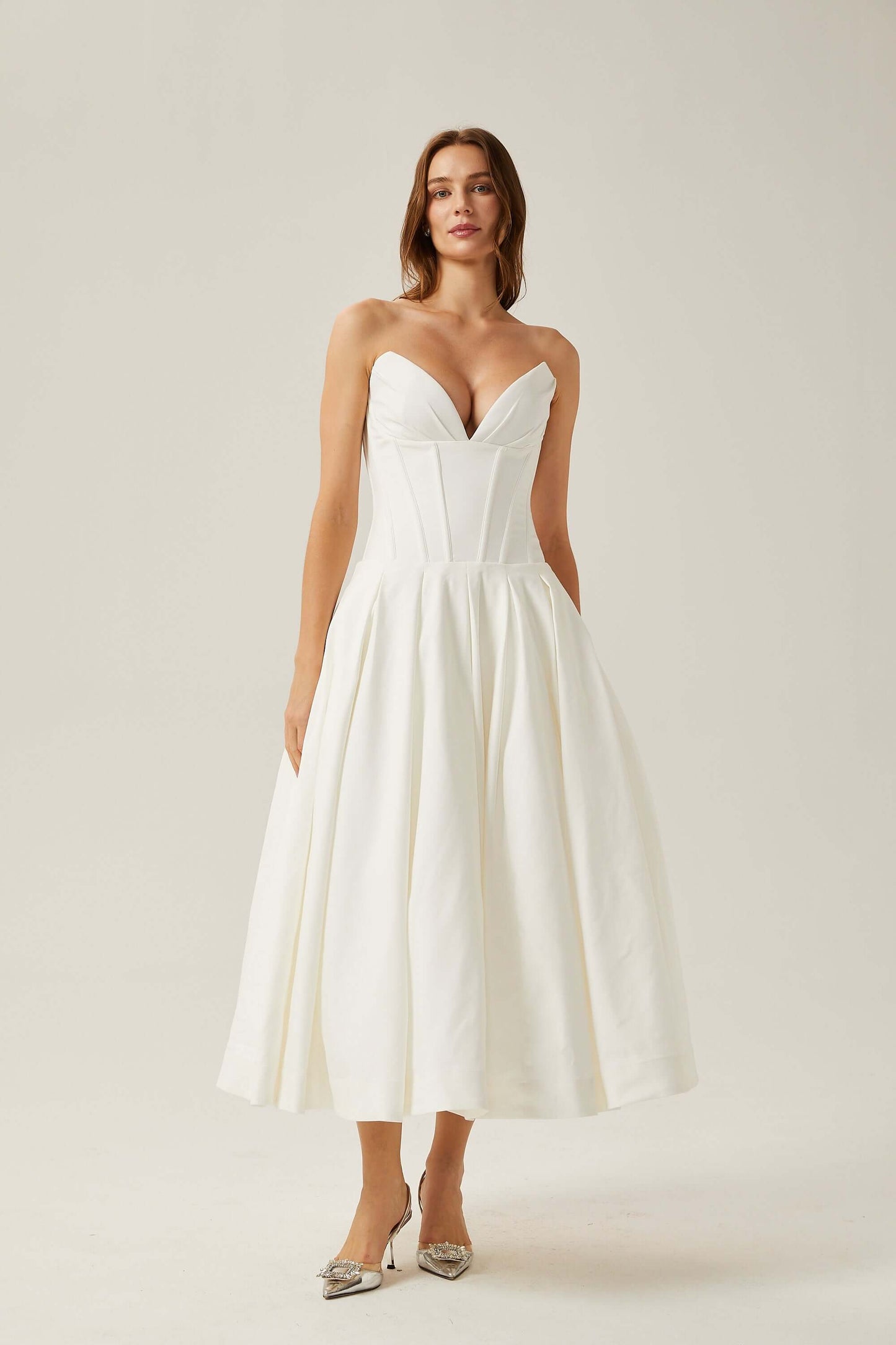 Vestido modelador evasê - Elalia