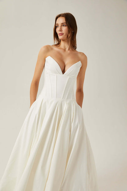 Vestido modelador evasê - Elalia