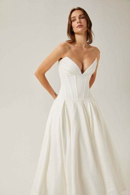 Vestido modelador evasê - Elalia