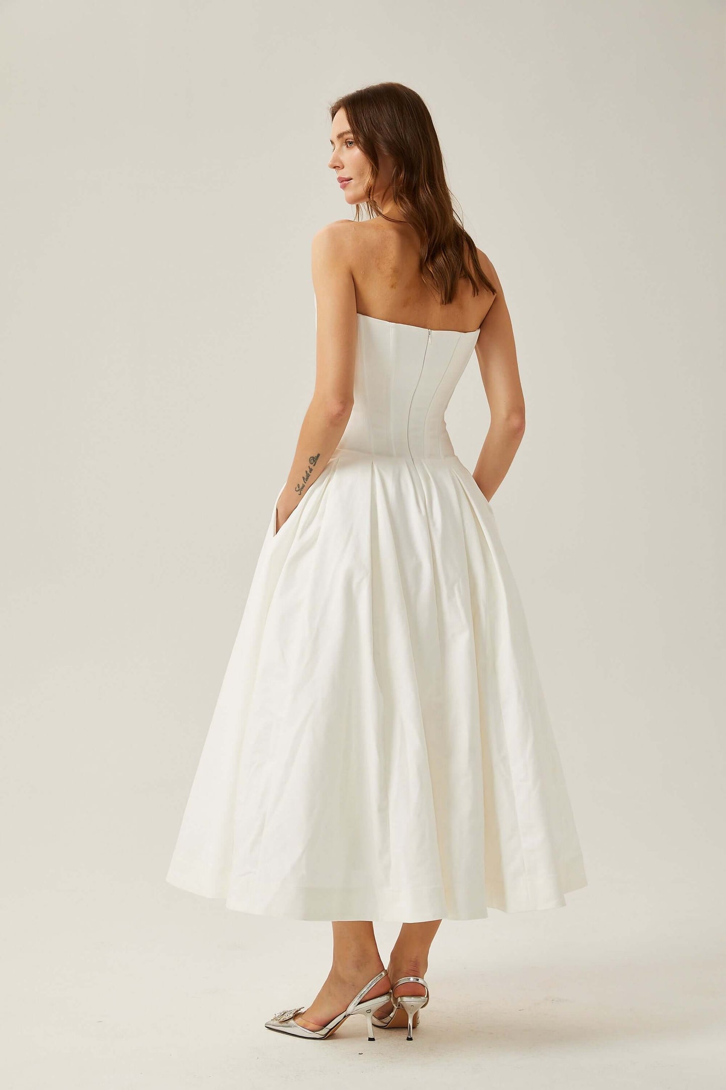 Vestido modelador evasê - Elalia