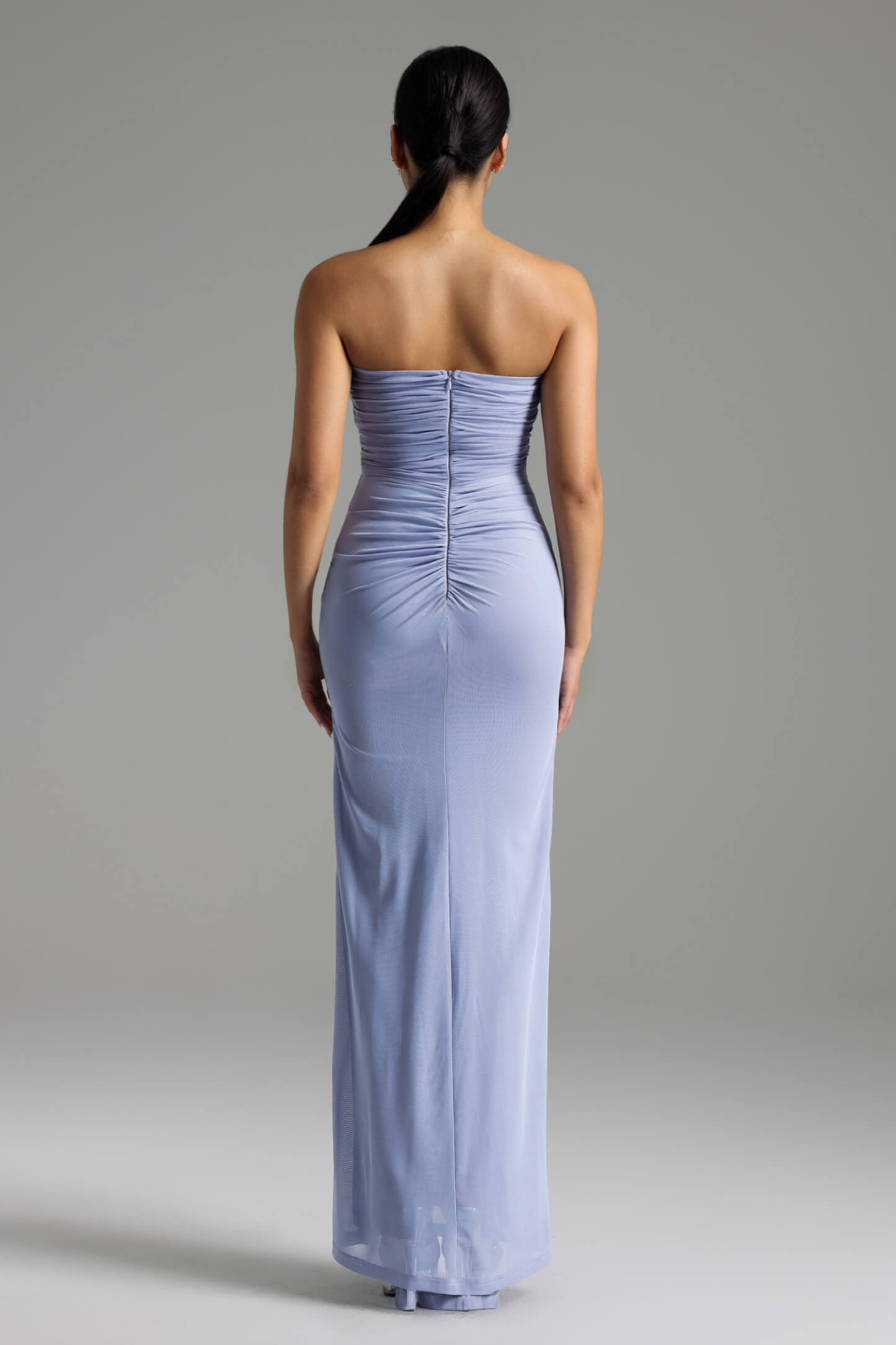 Vestido longo recortes - Durian