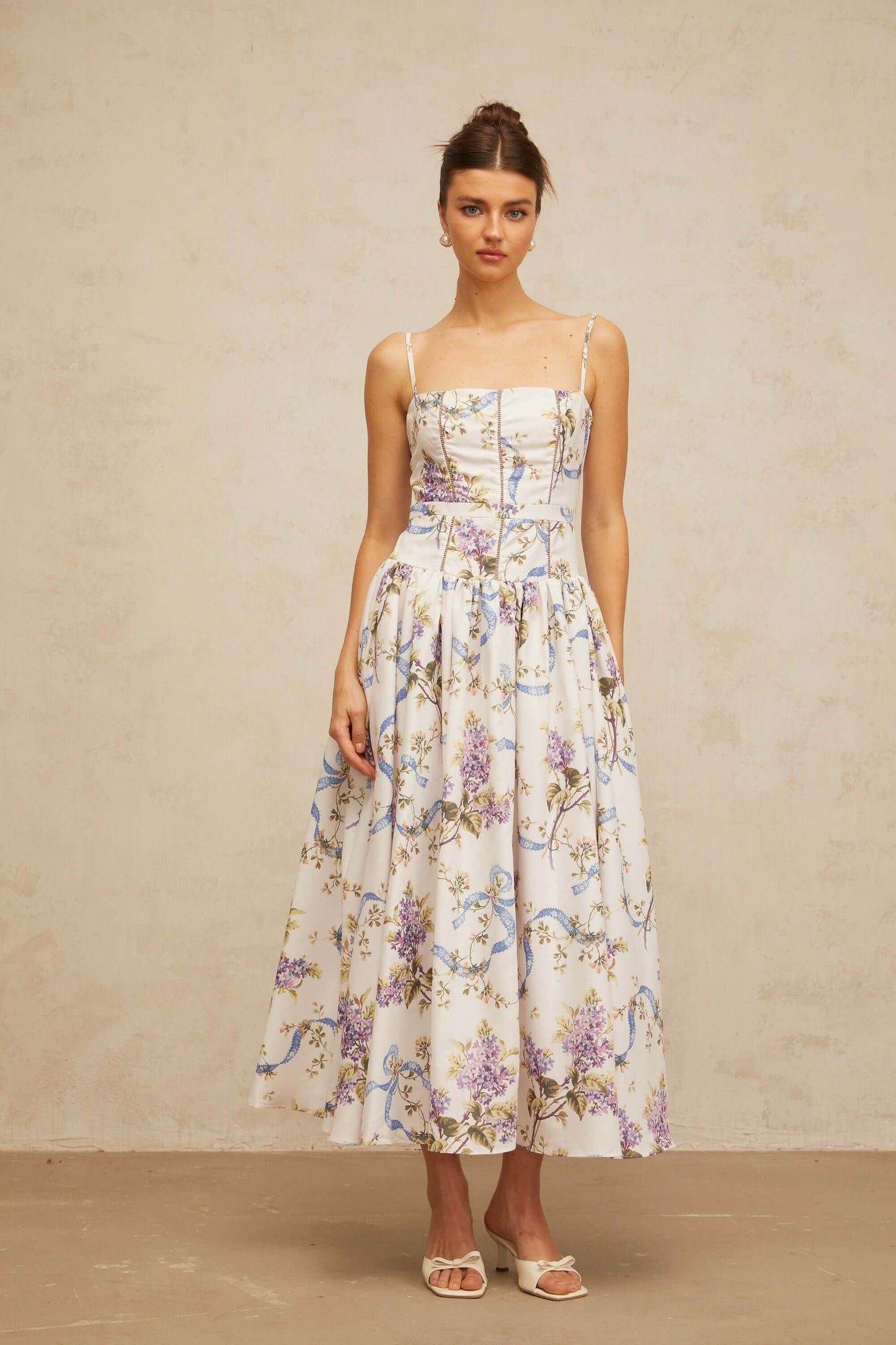 Vestido modelador decote reto - Marigold