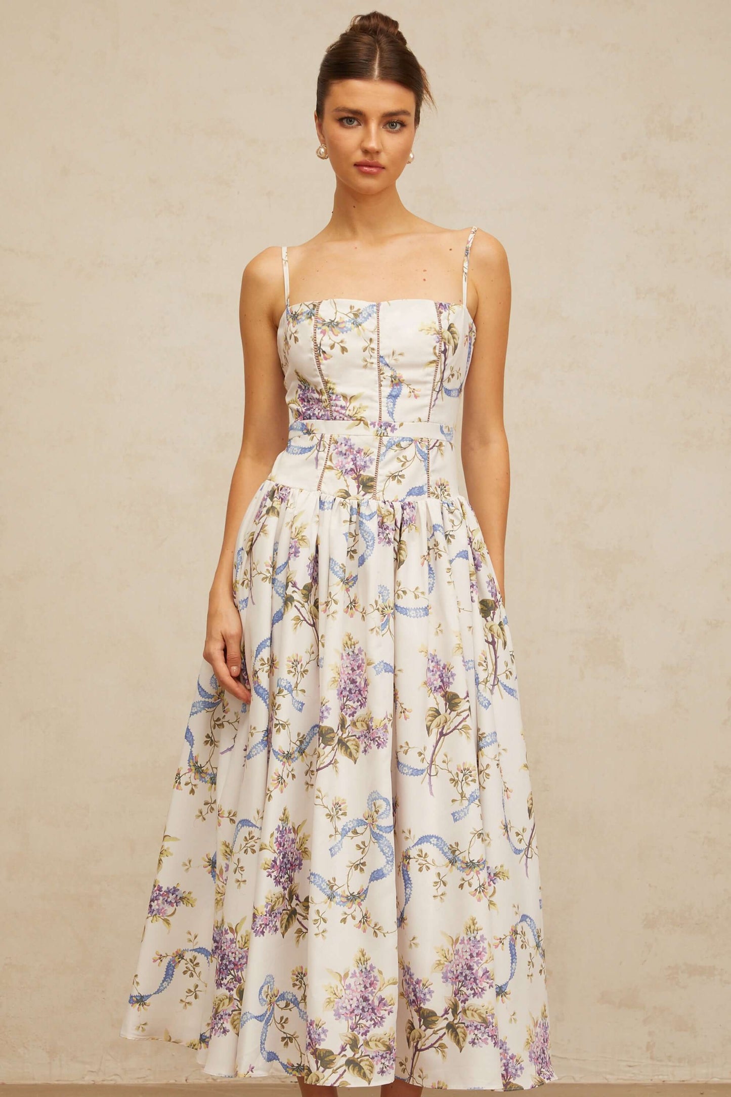 Vestido modelador decote reto - Marigold