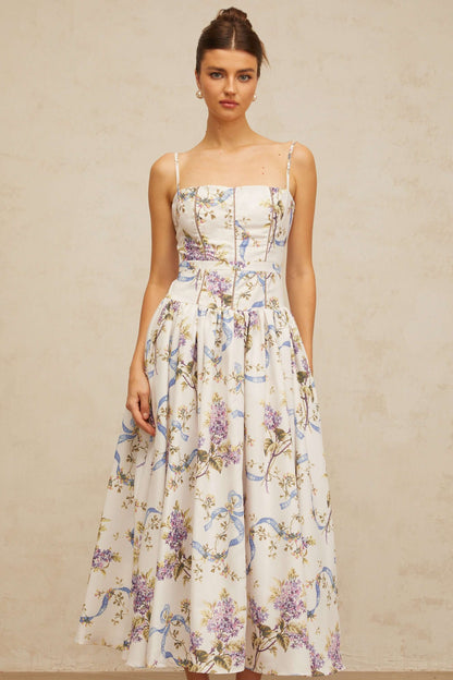 Vestido modelador decote reto - Marigold