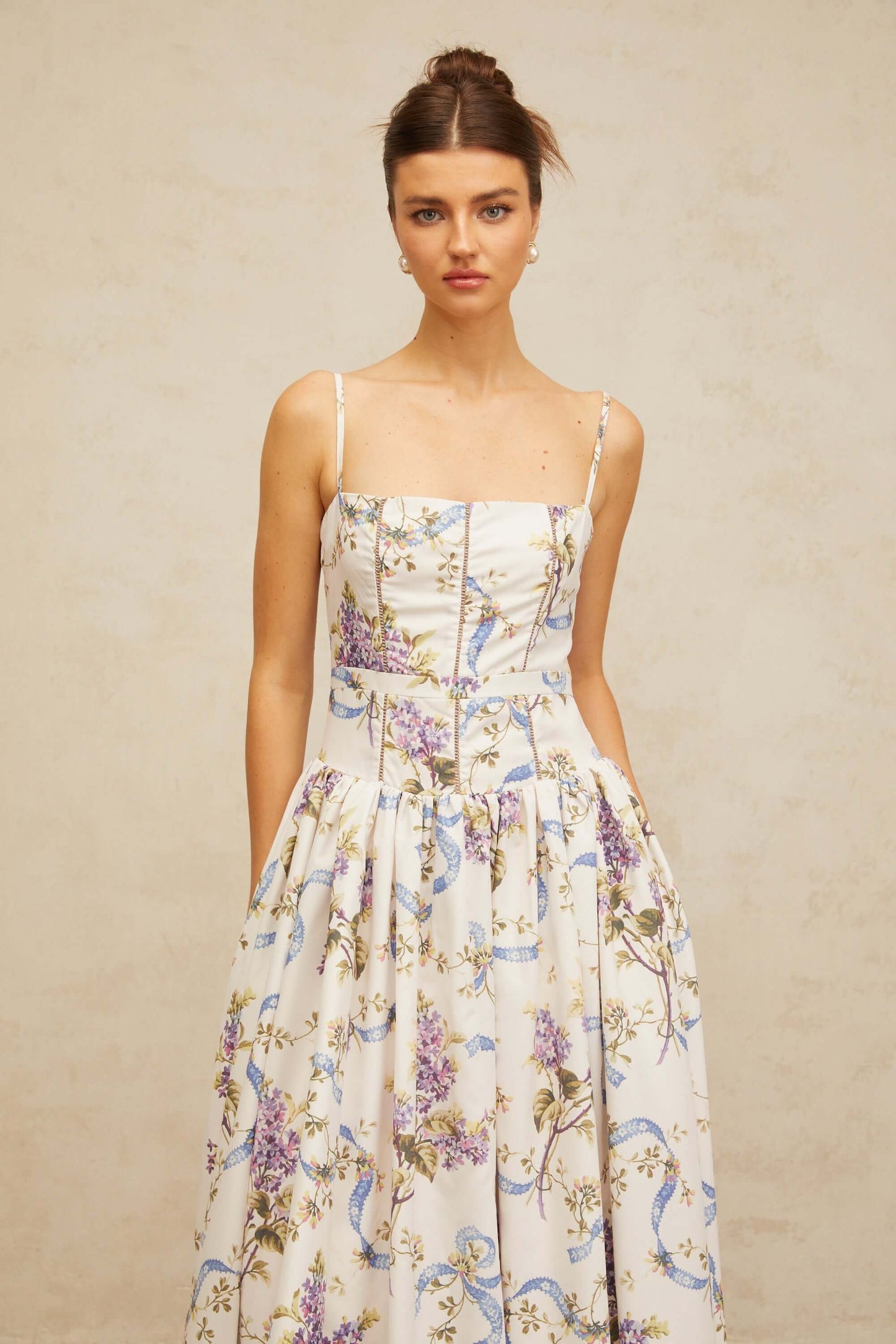 Vestido modelador decote reto - Marigold