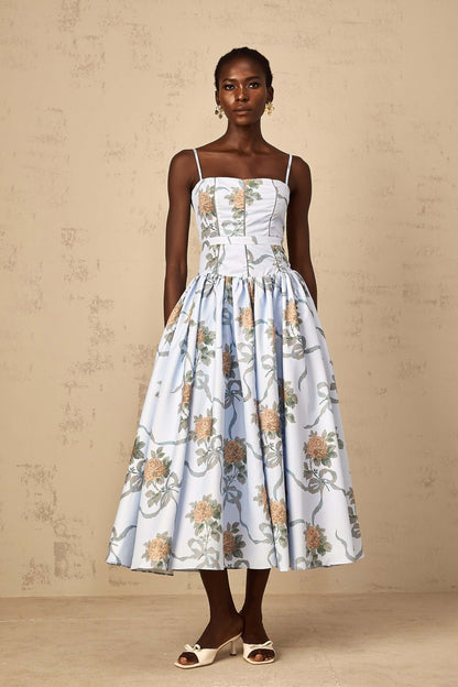 Vestido modelador decote reto - Marigold