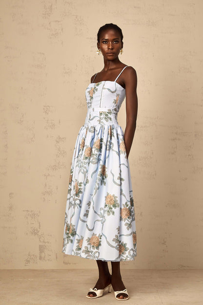 Vestido modelador decote reto - Marigold