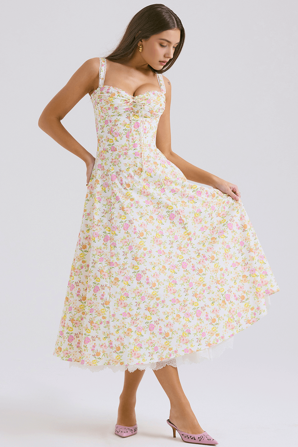 Vestido modelador amarração - Madala
