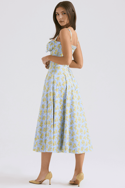 Vestido modelador estampa floral - Mayra