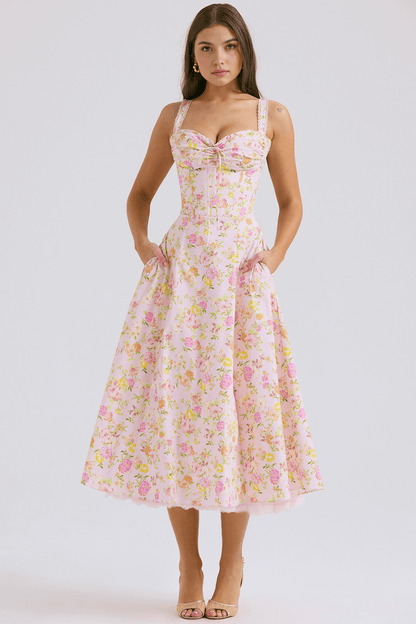 Vestido modelador amarração - Madala