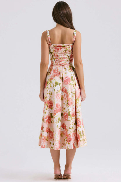 Vestido modelador estampa floral - Mayra