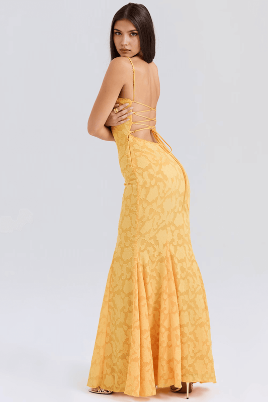 Vestido amarração costas nuas - Lidya