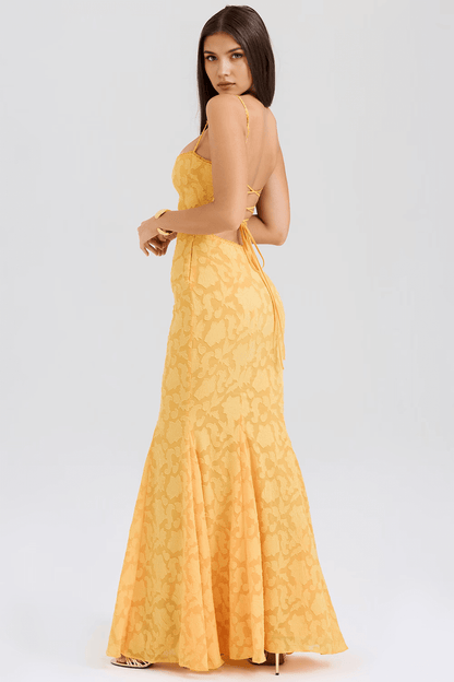 Vestido amarração costas nuas - Lidya