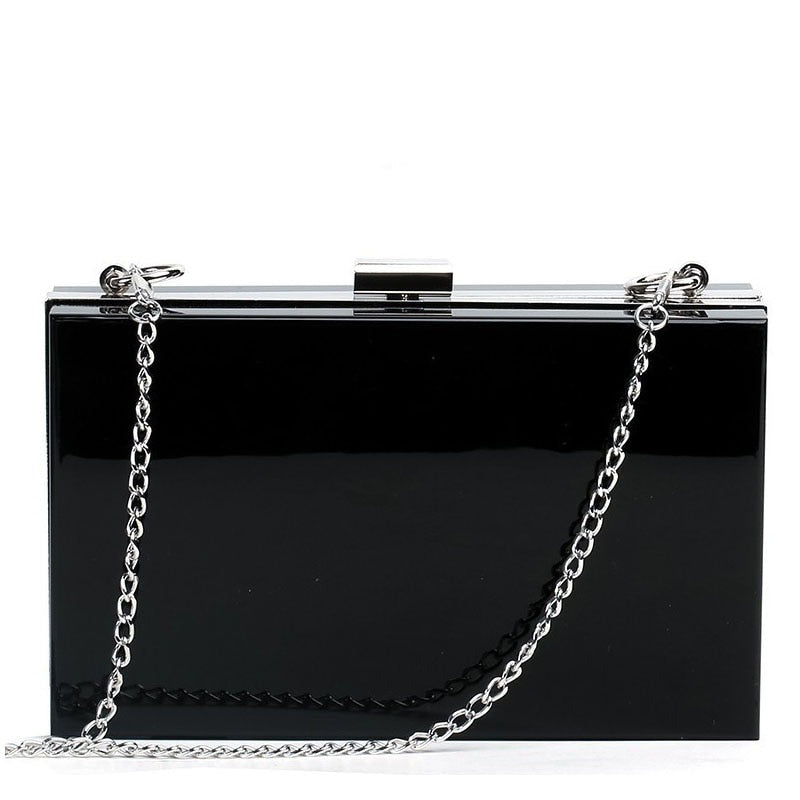 Bolsa em acrílico preto - Cora